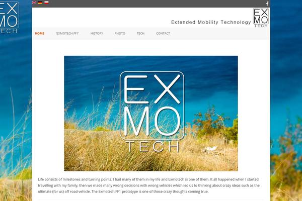 ZeroGravity theme site design template sample