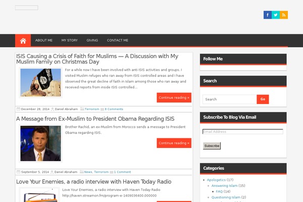 Magazine Style theme site design template sample