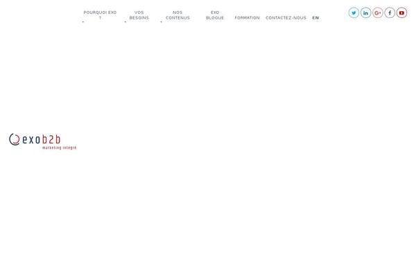 exob2b.com site used Exocore