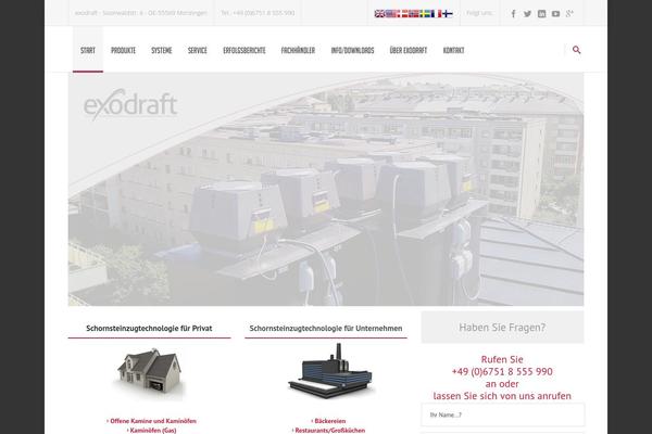 Solveto theme site design template sample