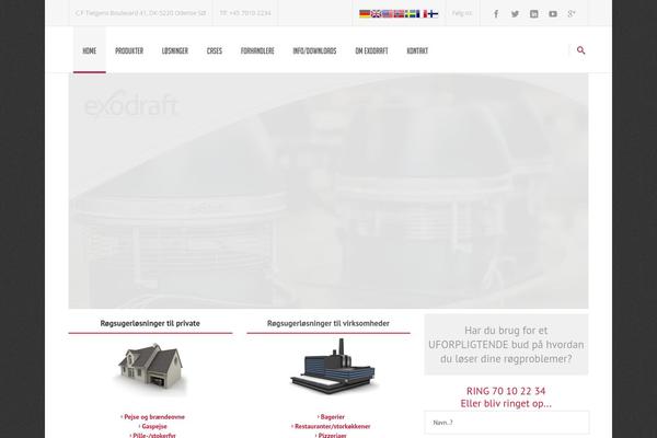 Solveto theme site design template sample