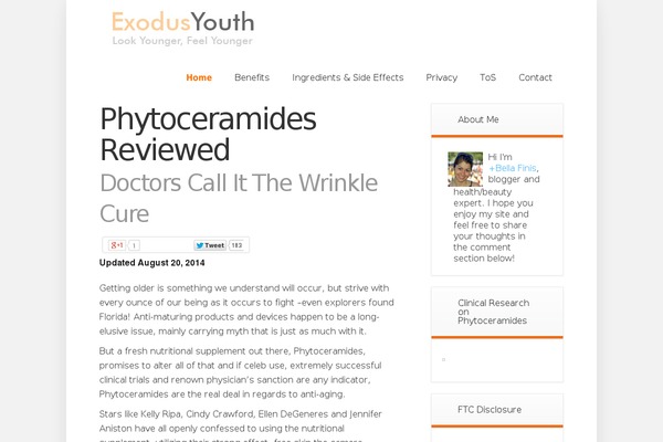 exodusyouth.net site used Foxy