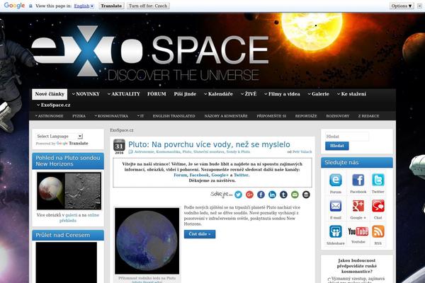 Site using Twiget Twitter Widget plugin