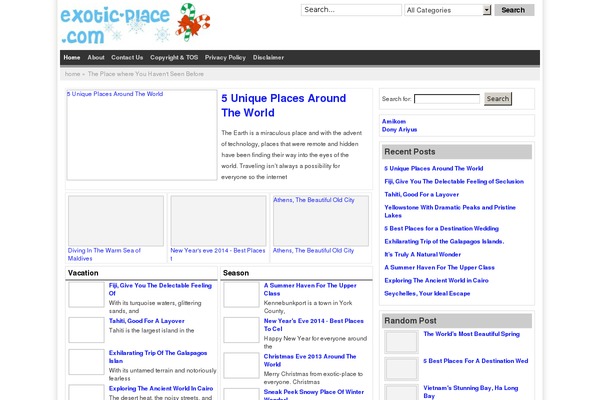 Tetap Semangat theme site design template sample