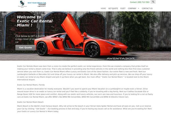 Prestige theme site design template sample