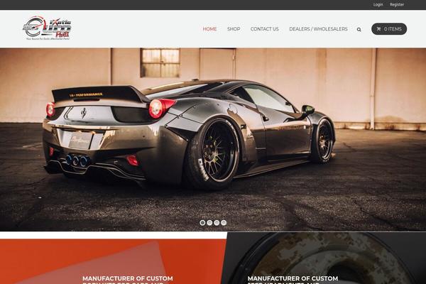 Reisen theme site design template sample