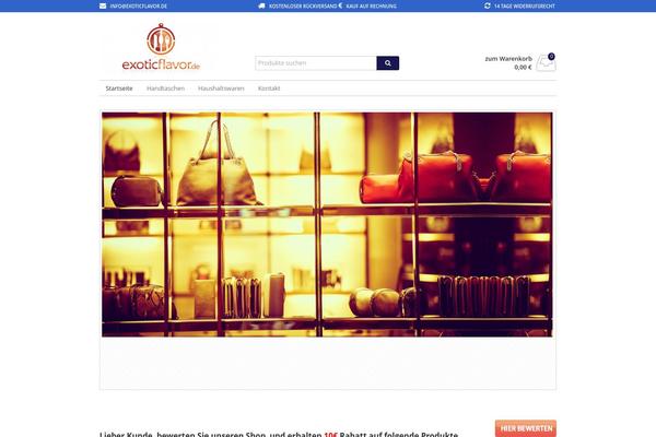 Vendipro theme site design template sample