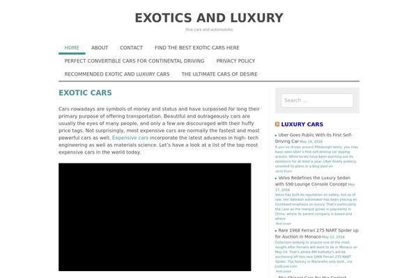 Monaco theme site design template sample