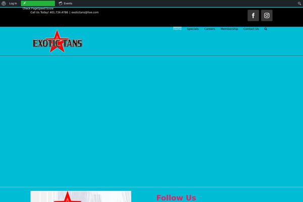 Site using Custom Facebook Feed plugin