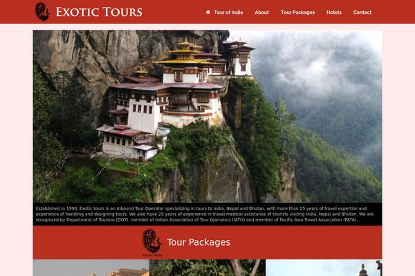 Roots-sass theme site design template sample
