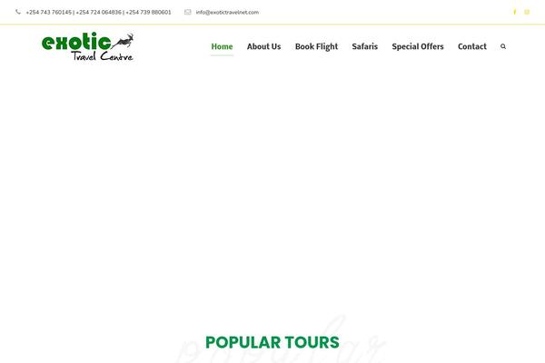 Site using Tourmaster plugin