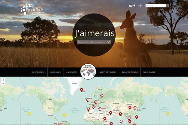 Adventure-tours theme site design template sample