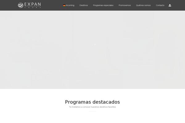 Site using Grandtour-custom-post plugin