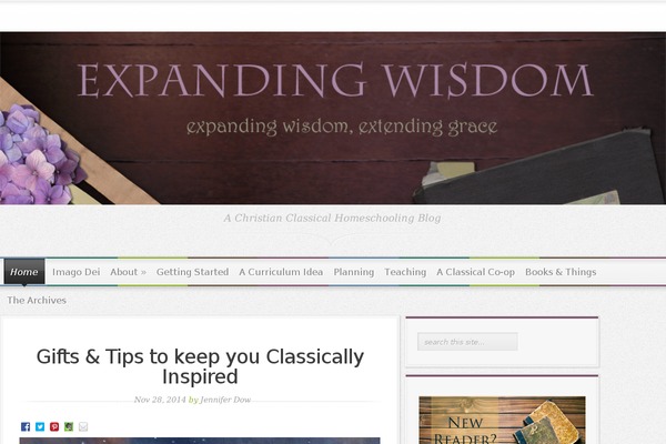 expandingwisdom.com site used Restored316-style