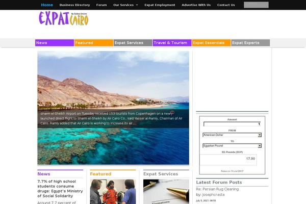 Xin Magazine theme site design template sample
