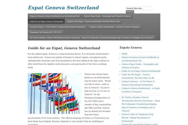 expatgenevaswitzerland.com site used Tweaker4
