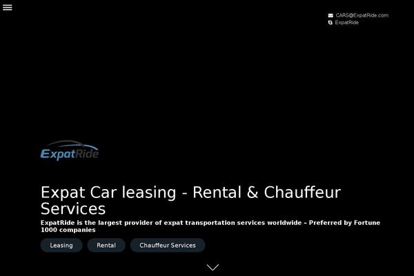 expatride.com site used Expatride