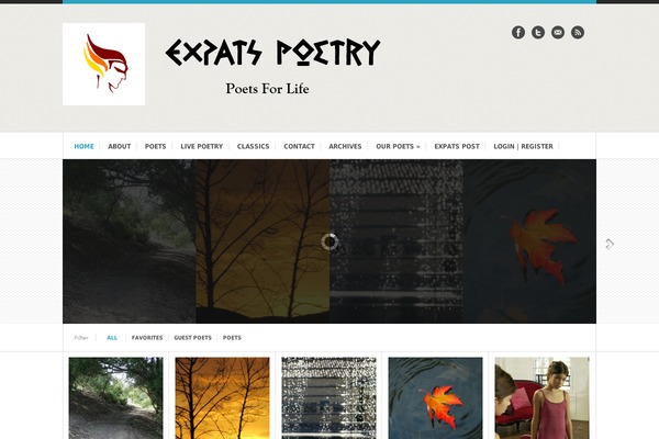 Zoho theme site design template sample