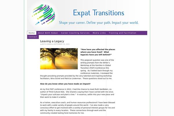 Thesis 1.8.6 theme site design template sample