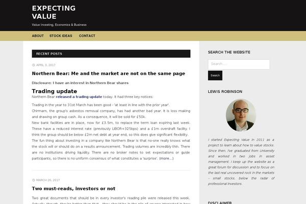Deadline theme site design template sample
