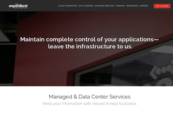 expedient theme websites examples