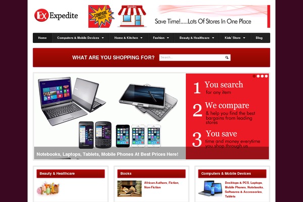 expedite theme websites examples