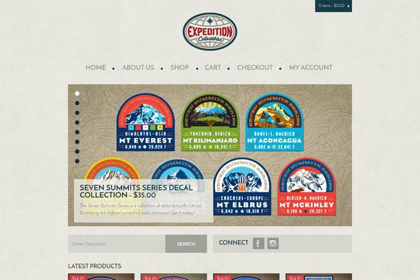 Gigawatt theme site design template sample