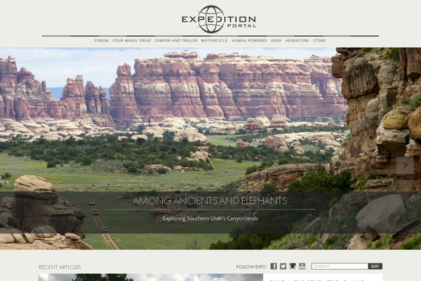 Simple Responsive Images website example screenshot