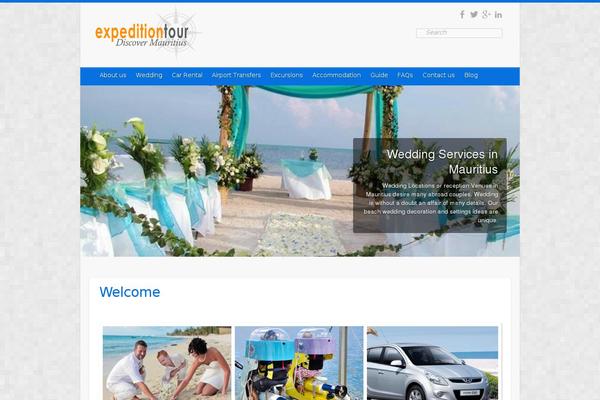 Site using eVision Responsive Column Layout Shortcodes plugin