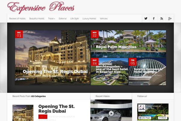 Nexus theme site design template sample