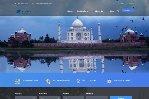 Site using Tourmaster plugin