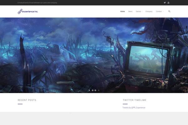 Salbii theme site design template sample