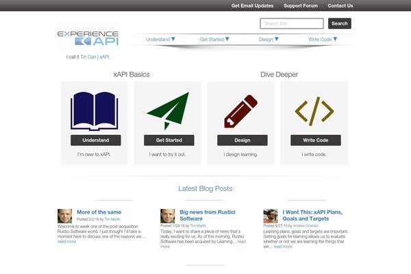 experienceapi.com site used Tincanapi