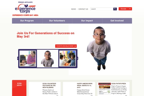 experiencecorpsbayarea.org site used Expcorp