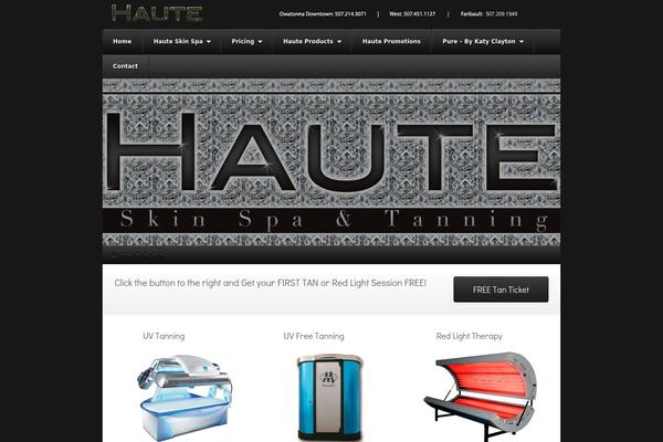 Akita theme site design template sample