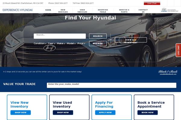 experiencehyundai.com site used Ed-template-3