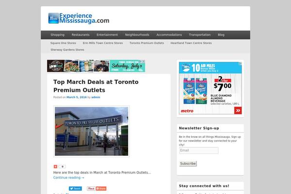 Catch Box theme site design template sample