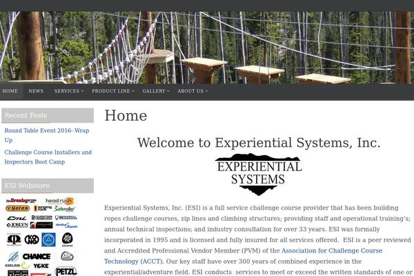 Nirvana theme site design template sample