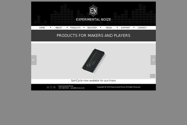 experimentalnoize.com site used Distinction