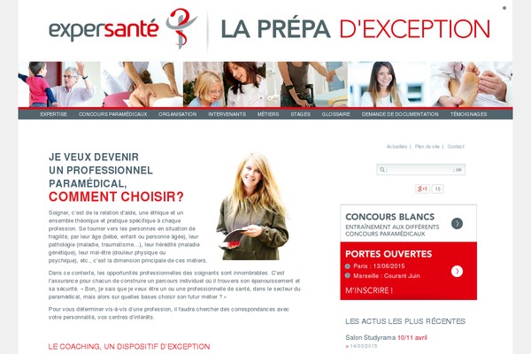 Academist theme site design template sample
