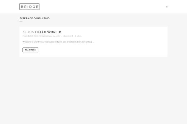 Site using Bridge-core plugin