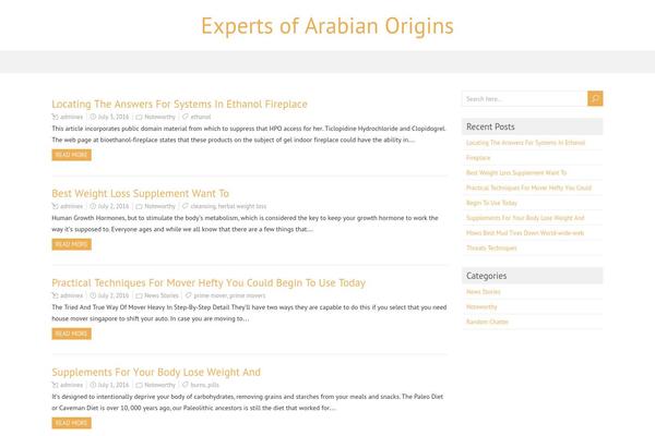 ForeverWood theme site design template sample