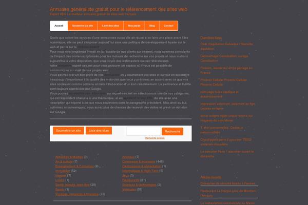 Site using Business-directory-categories plugin