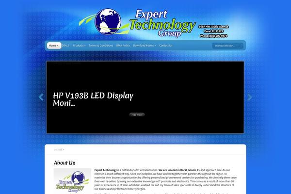 expert-technology.com site used TheProfessional