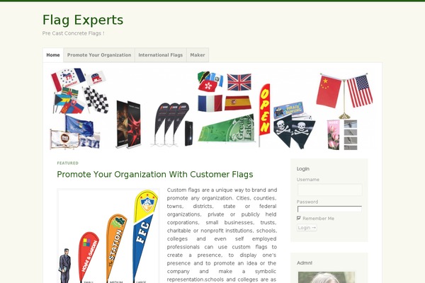 Misty Lake theme site design template sample
