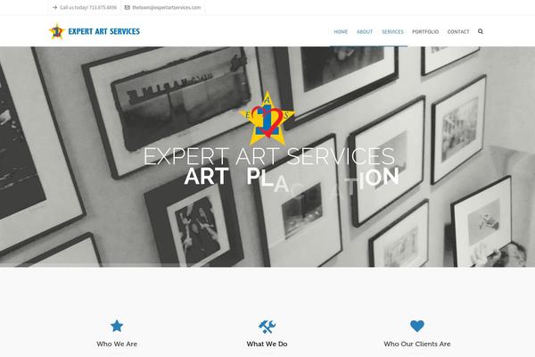 Highend theme site design template sample