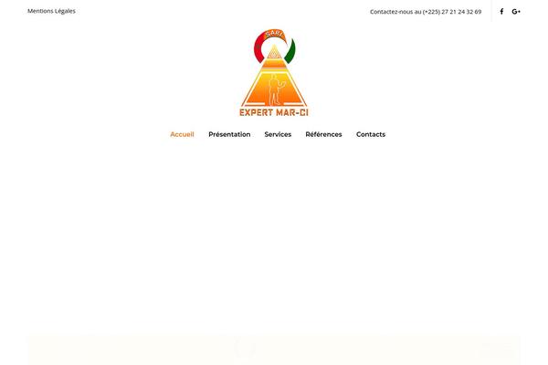 Financity theme site design template sample