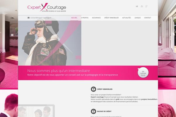 Circles theme site design template sample