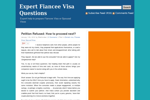 expertfianceevisas.com site used QuickPress