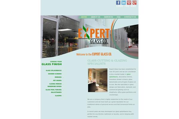 Enterprise theme site design template sample